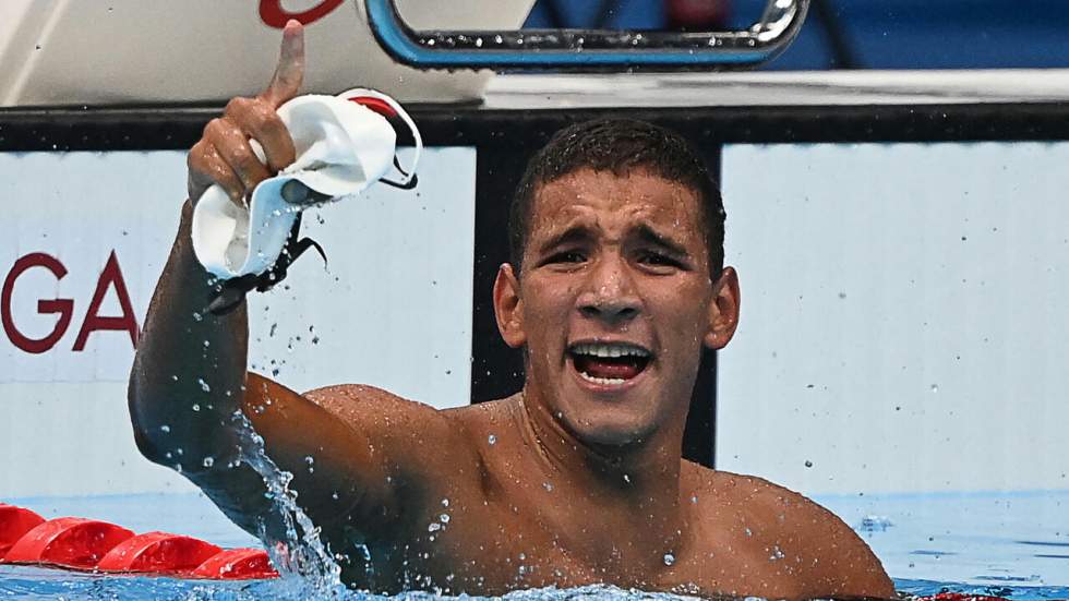 Tokyo 2021 : le nageur tunisien Ahmed Hafnaoui décroche un titre surprise à 18 ans