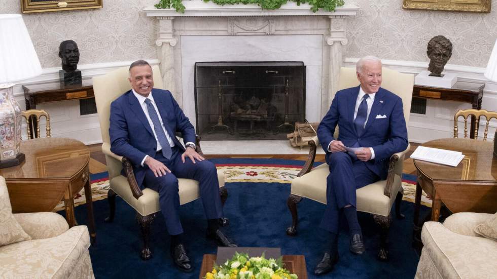 Joe Biden officialise la fin de la mission de combat des troupes américaines en Irak Joe Biden officialise la fin de la mission de combat des troupes américaines en Irak