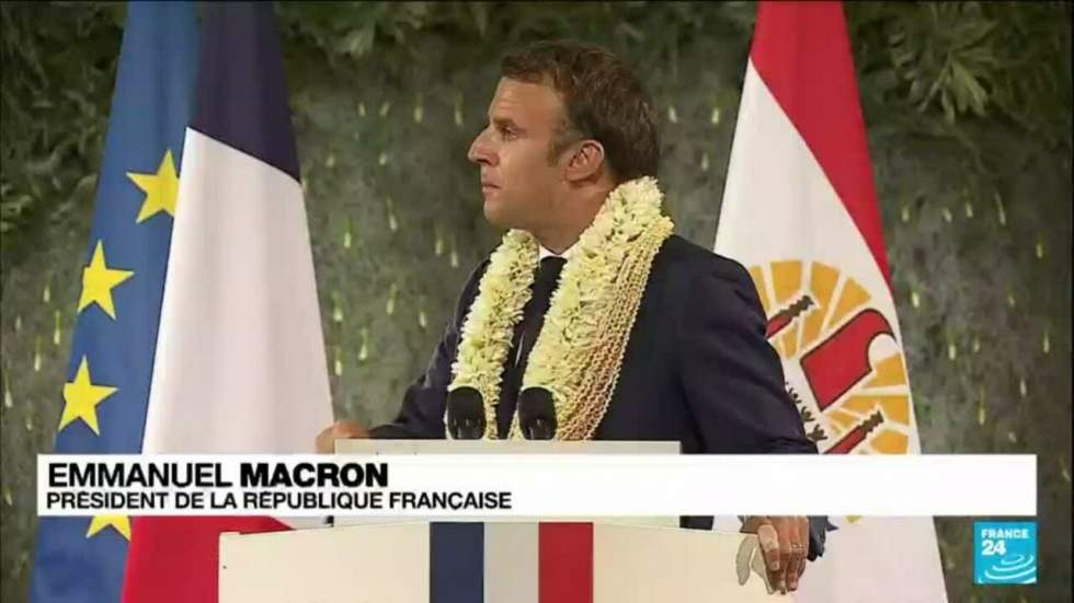 À Papeete, Emmanuel Macron promet "la vérité et la transparence" sur les essais nucléaires