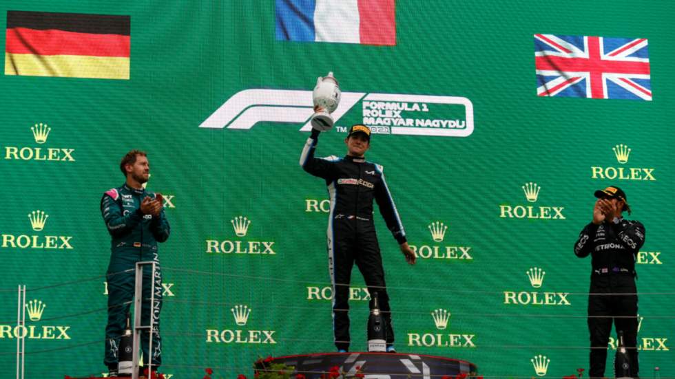 Formule 1 : le Français Esteban Ocon remporte le premier Grand Prix de sa carrière