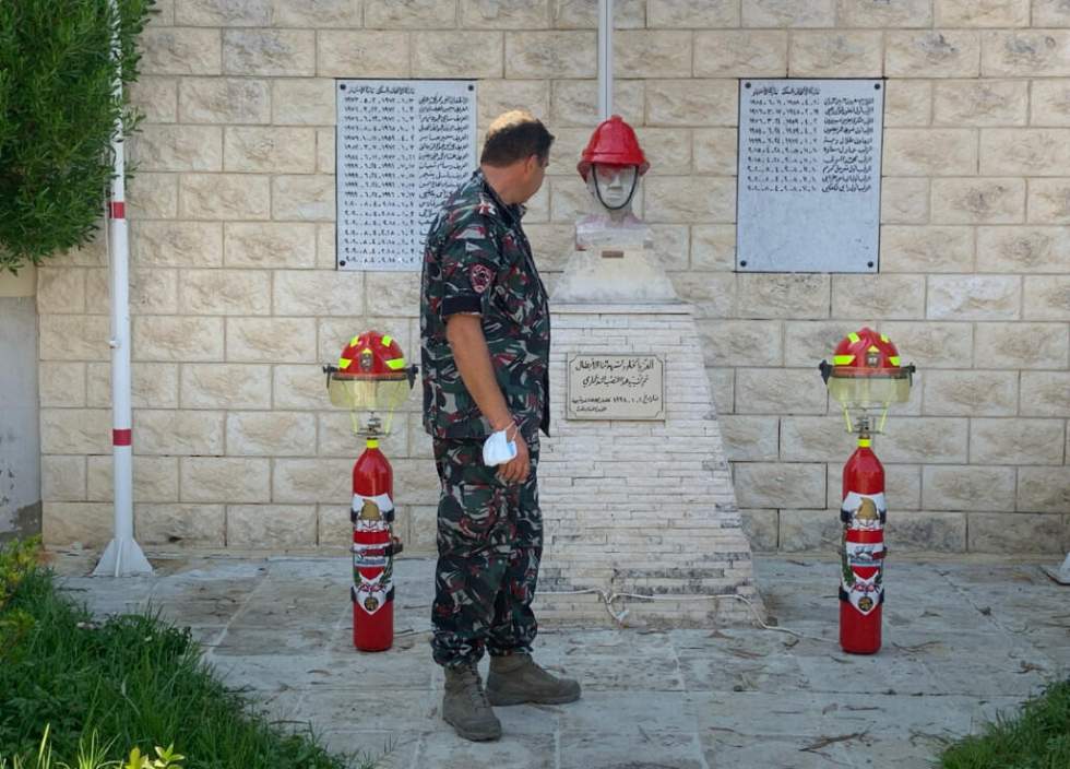 Le 4 août, un "jour maudit" pour les pompiers de Beyrouth et les familles des victimes