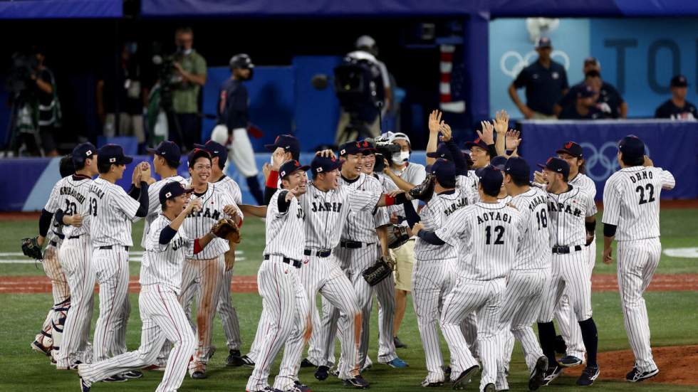 Tokyo 2021 : le Japon bat les États-Unis et remporte pour la première fois l'or en baseball Tokyo 2021 : le Japon bat les États-Unis et remporte pour la première fois l'or en baseball