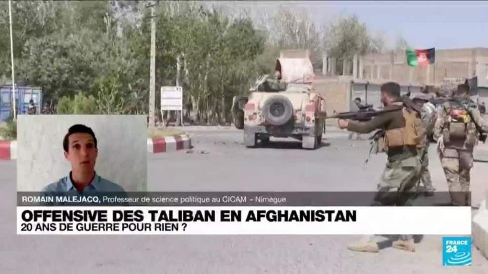 Une nouvelle ville afghane sous contrôle des Taliban, qui se dirigent vers Mazar-i-Sharif