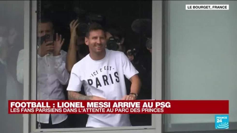 Football : Lionel Messi a signé avec le PSG pour au moins deux ans