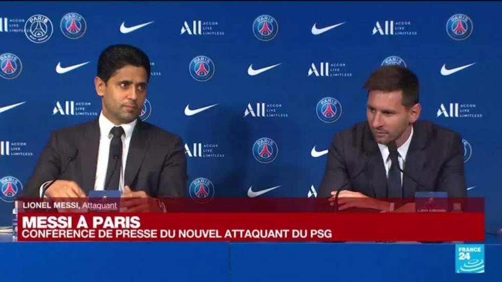 Lionel Messi : "Je veux continuer à gagner des titres et aider le PSG à accomplir ses objectifs" Lionel Messi : "Je veux continuer à gagner des titres et aider le PSG à accomplir ses objectifs"