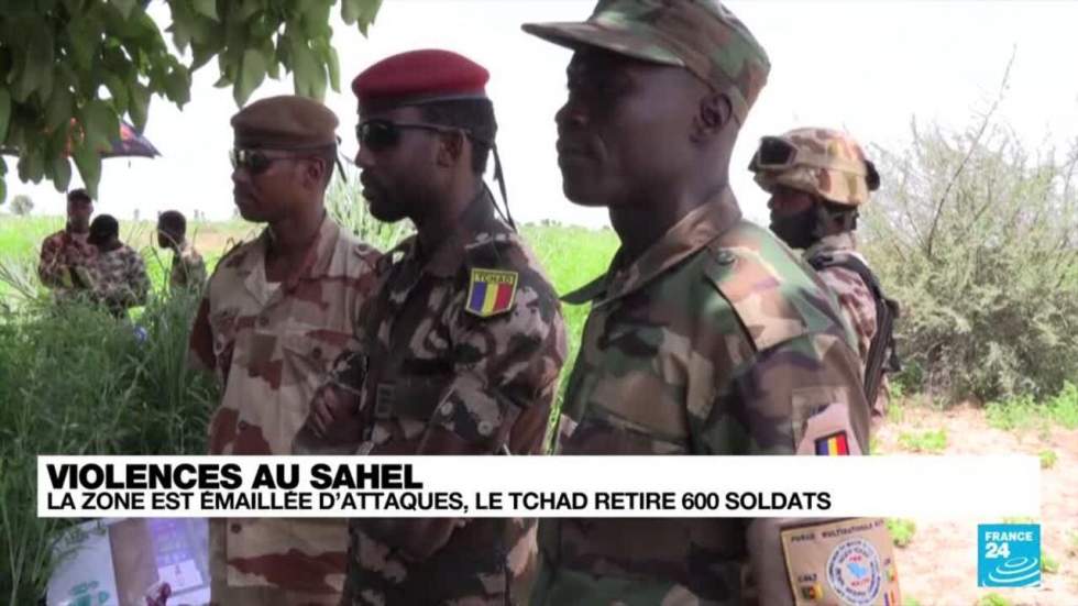 Violences au Sahel : la zone émaillée d'attaques, le Tchad retire 600 soldats Violences au Sahel : la zone émaillée d'attaques, le Tchad retire 600 soldats