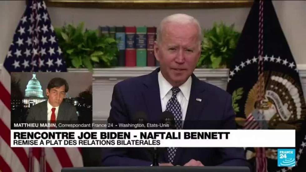 États-Unis-Israël : en rencontrant Joe Biden, Naftali Bennett veut un nouvel élan