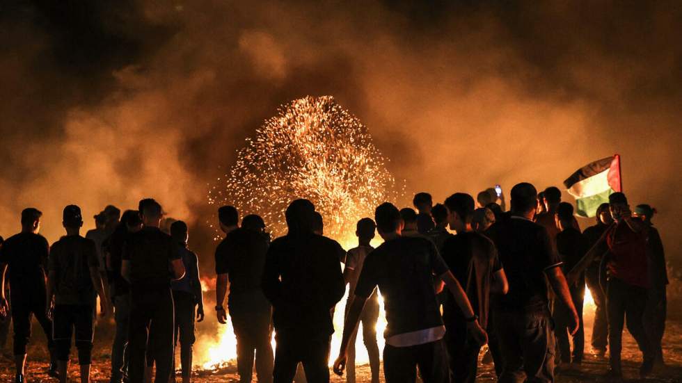 Raids israéliens sur Gaza après des lancers de ballons incendiaires