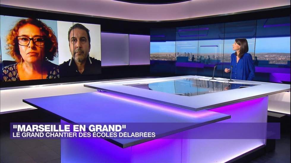 Emmanuel Macron à Marseille : le grand chantier des écoles délabrées Emmanuel Macron à Marseille : le grand chantier des écoles délabrées