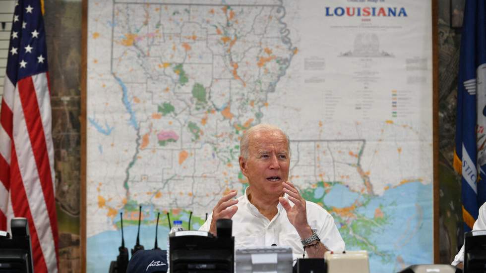 États-Unis : Joe Biden au chevet de la Louisiane, où le bilan de la tempête Ida s'alourdit