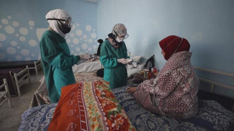 Covid-19 : le système hospitalier sous tension dans la province syrienne d'Idleb Covid-19 : le système hospitalier sous tension dans la province syrienne d'Idleb