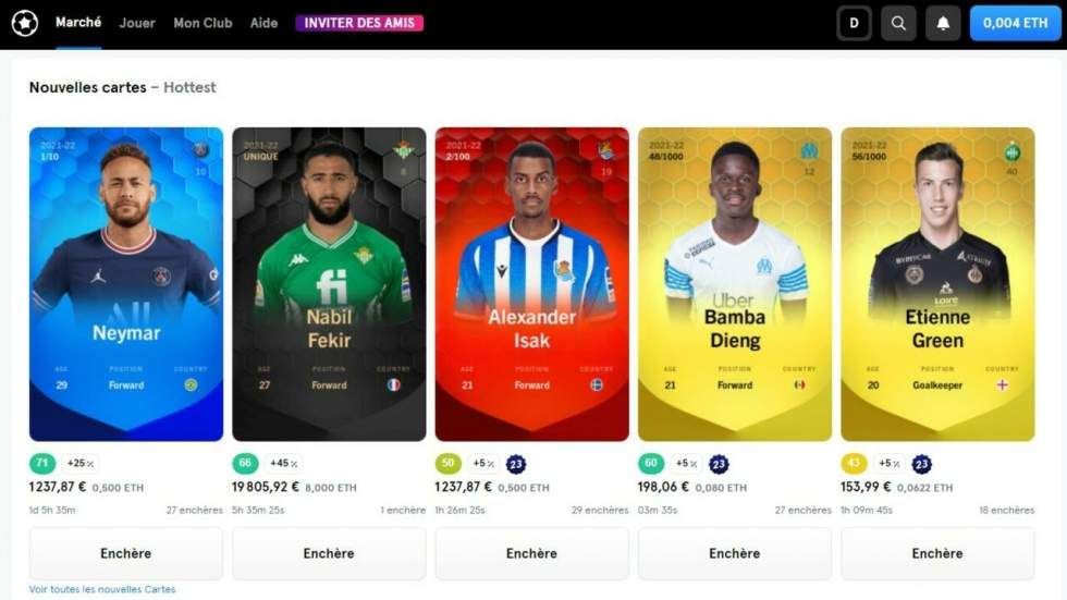 Cartes à collectionner, NFT et fantasy football : Sorare, la start-up française qui valait 3,7 milliards Cartes à collectionner, NFT et fantasy football : Sorare, la start-up française qui valait 3,7 milliards