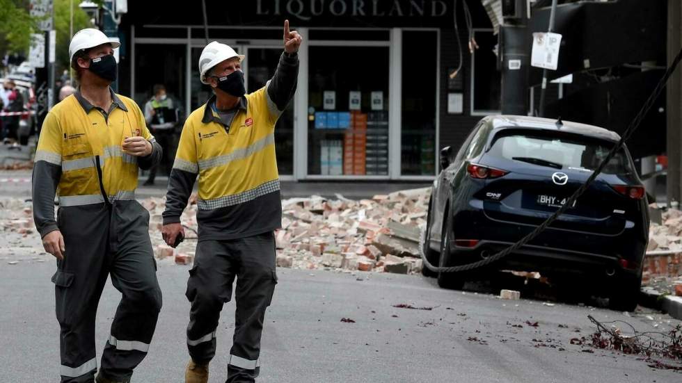 En Australie, un rare séisme de magnitude 5,9 sème la panique à Melbourne En Australie, un rare séisme de magnitude 5,9 sème la panique à Melbourne