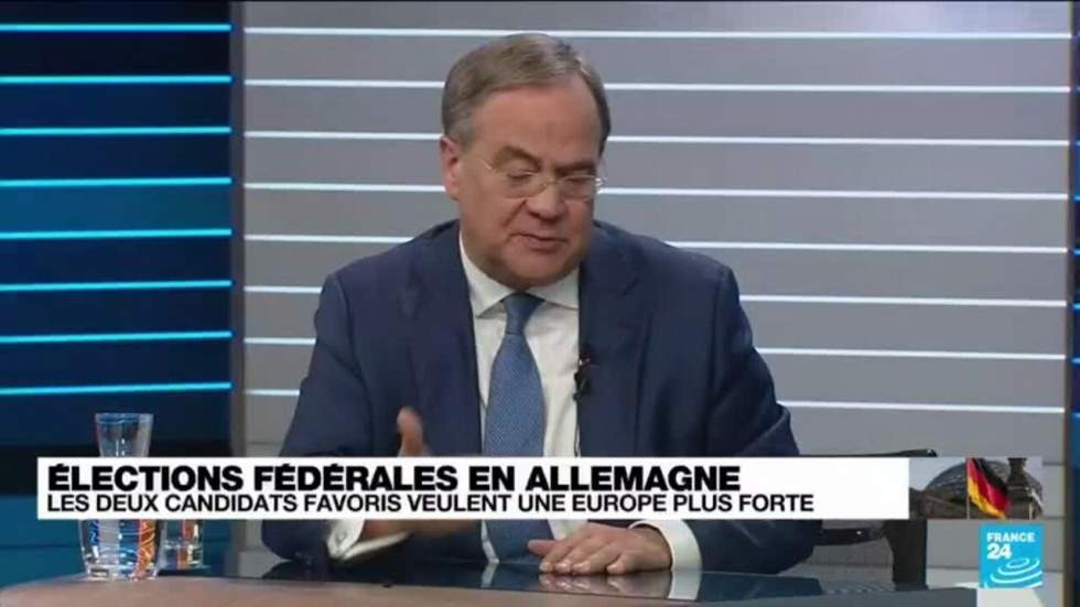 Élections fédérales en Allemagne : Olaf Scholz et Armin Laschet veulent une UE plus forte