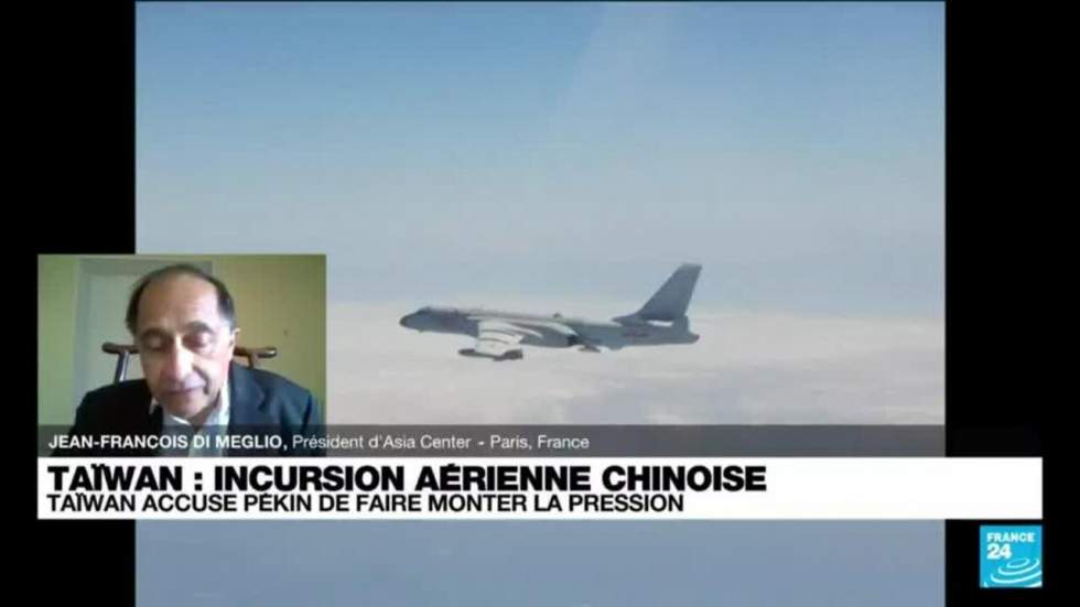 Intrusion record d'avions militaires chinois dans le ciel de Taïwan