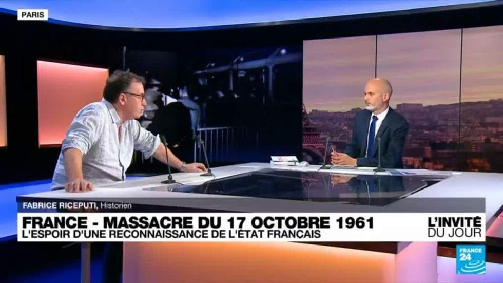 Fabrice Riceputi, historien : le massacre d'Algériens du 17 octobre 1961 "est un massacre colonial" Fabrice Riceputi, historien : le massacre d'Algériens du 17 octobre 1961 "est un massacre colonial"
