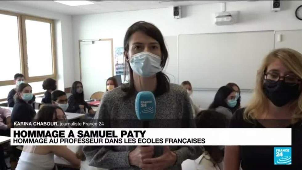 Un an après la mort de Samuel Paty, hommage dans les écoles de France