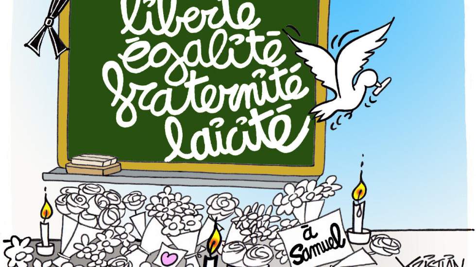 L'actu en dessin : Samuel Paty ou comment enseigner la laïcité à l'école