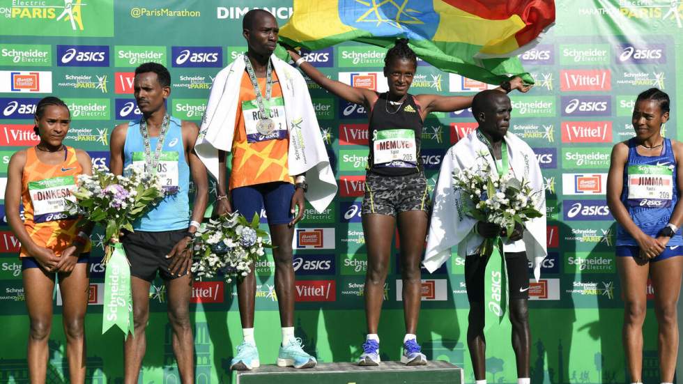 Marathon de Paris : victoires pour Elisha Rotich et Tigist Memuye