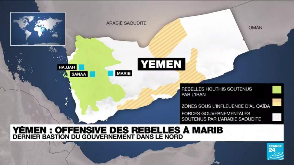 Yémen : pourquoi les Houthis veulent s’emparer à tout prix de la ville de Marib