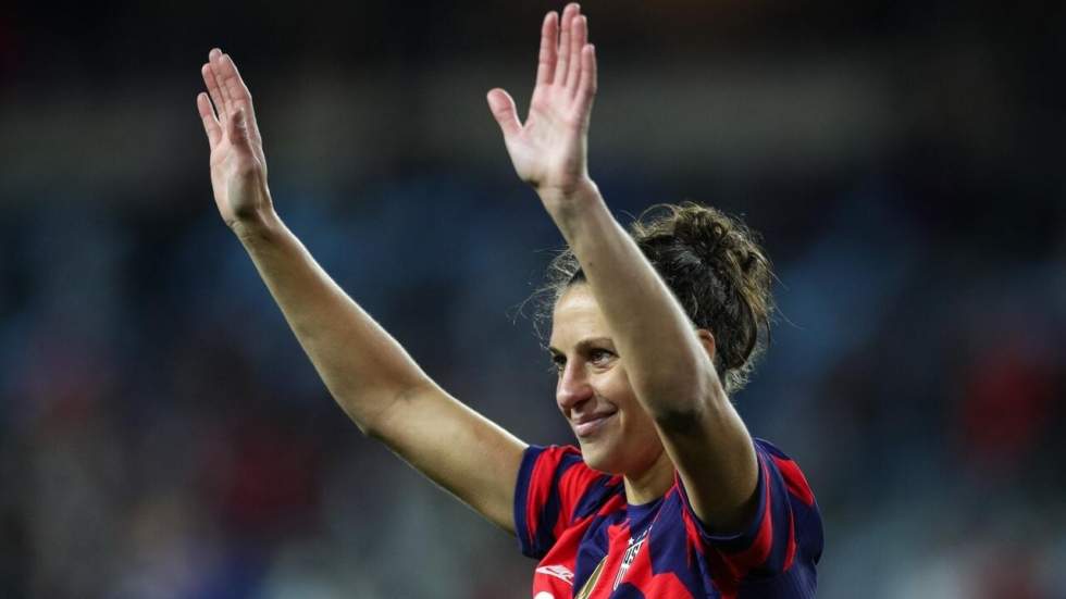 Football féminin : à 39 ans, la légende Carli Lloyd fait ses adieux à la Team USA