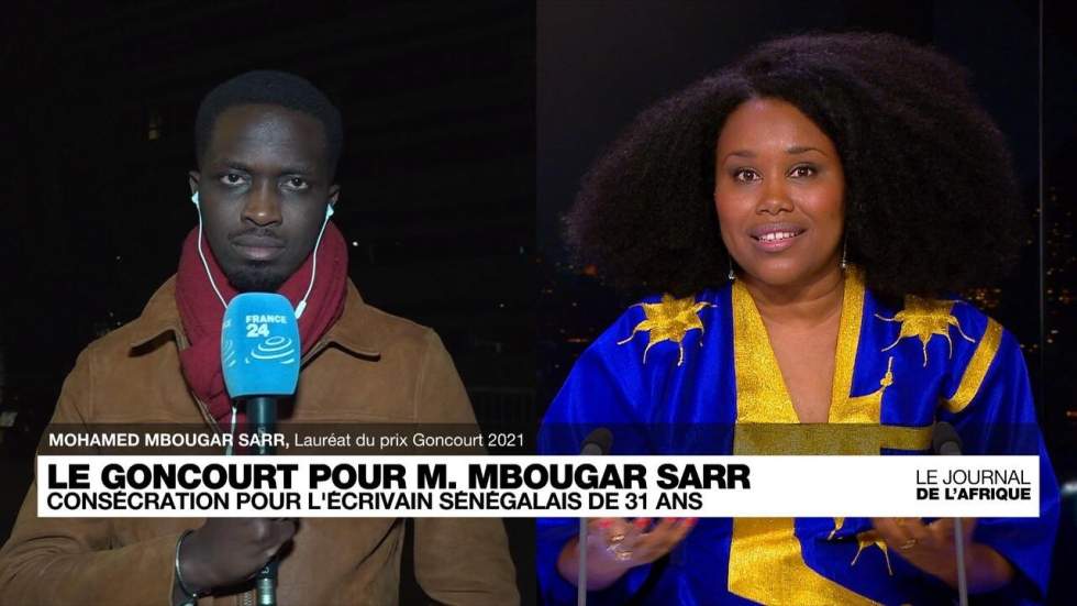 Mohamed Mbougar Sarr, prix Goncourt 2021 : "Une joie simple et profonde, tournée vers le Sénégal"