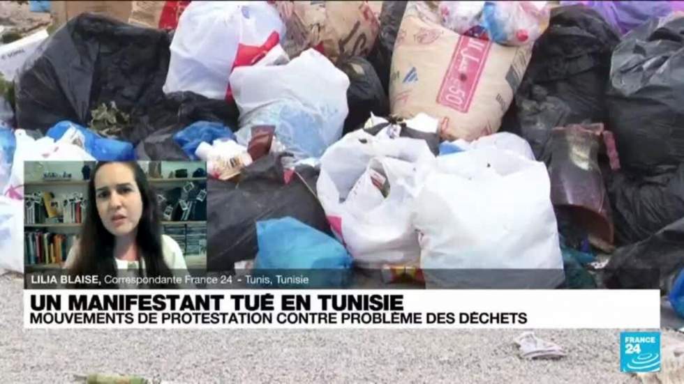 Crise des déchets en Tunisie : un manifestant meurt après des tirs de gaz lacrymogène Crise des déchets en Tunisie : un manifestant meurt après des tirs de gaz lacrymogène