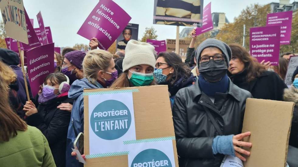 À Paris, une marche pour "dénoncer les violences sexistes et sexuelles" et protéger les enfants