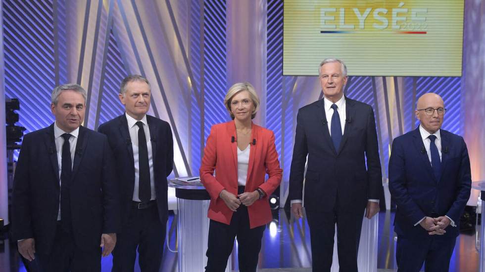 Présidentielle : pour leur dernier débat, les candidats LR taclent Éric Zemmour