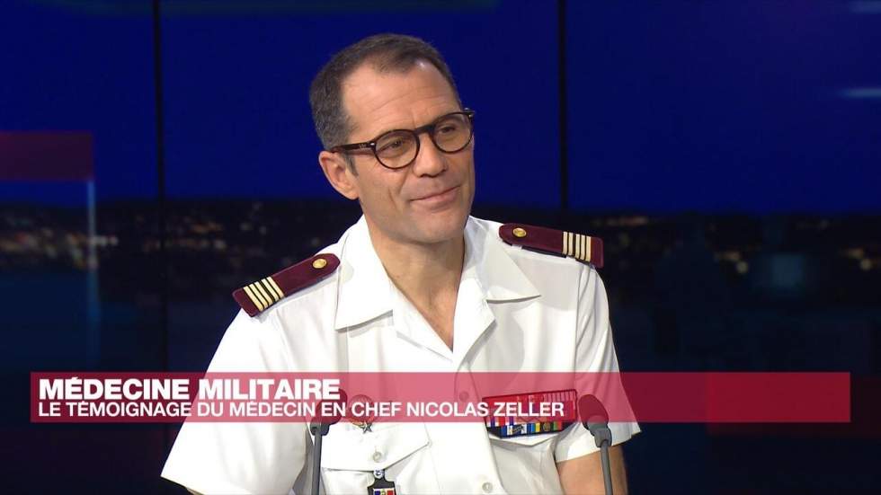 Nicolas Zeller, médecin militaire : la société donne "le pouvoir exorbitant de porter la violence"