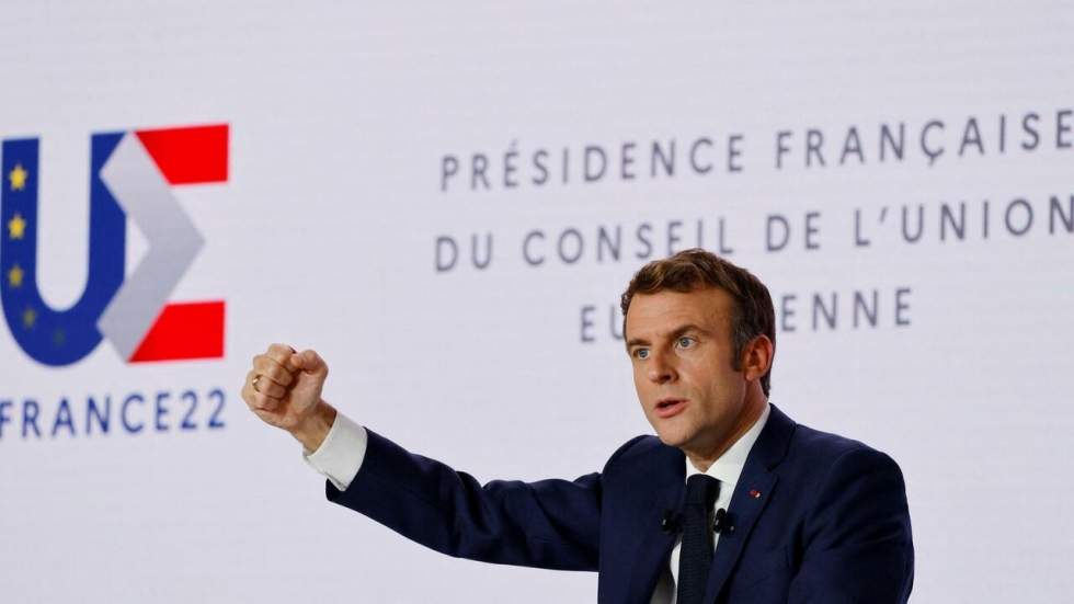 Emmanuel Macron expose les très grandes ambitions de la France à la présidence de l'UE