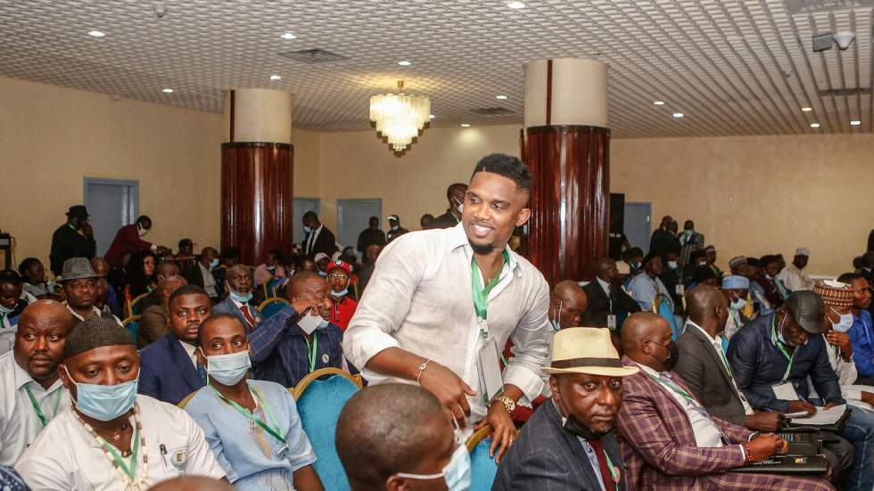 Football : Samuel Eto'o élu président de la Fédération camerounaise Football : Samuel Eto'o élu président de la Fédération camerounaise