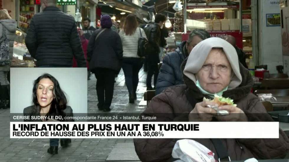 L'inflation au plus haut depuis 2002 en Turquie L'inflation au plus haut depuis 2002 en Turquie