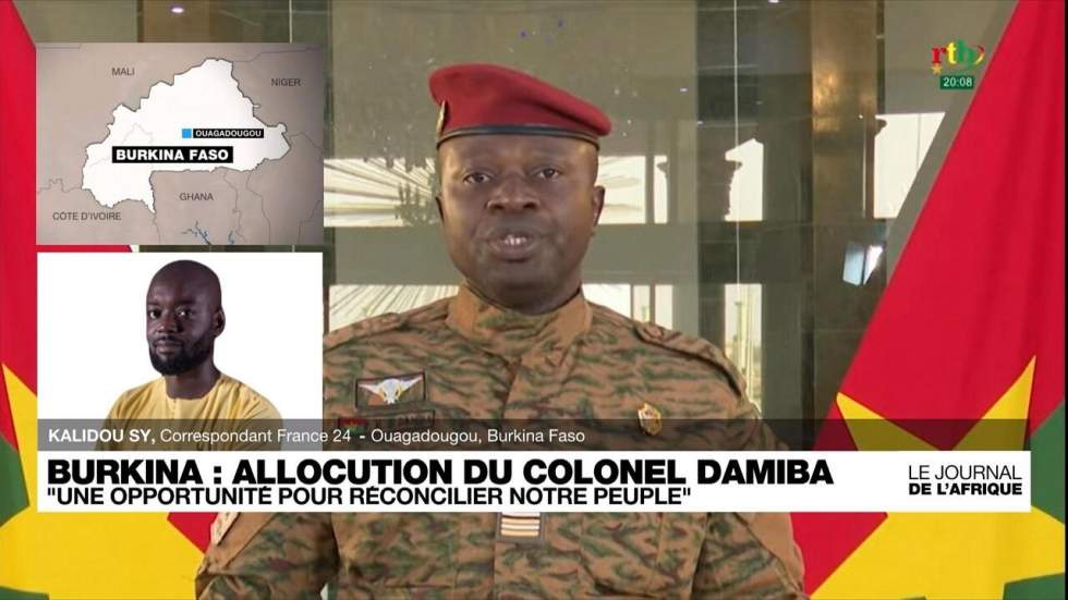 Le Burkina Faso a "plus que jamais besoin de ses partenaires", estime le colonel Damiba