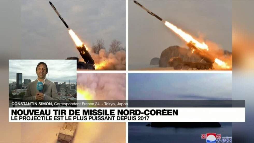 La Corée du Nord tire son plus puissant missile depuis 2017