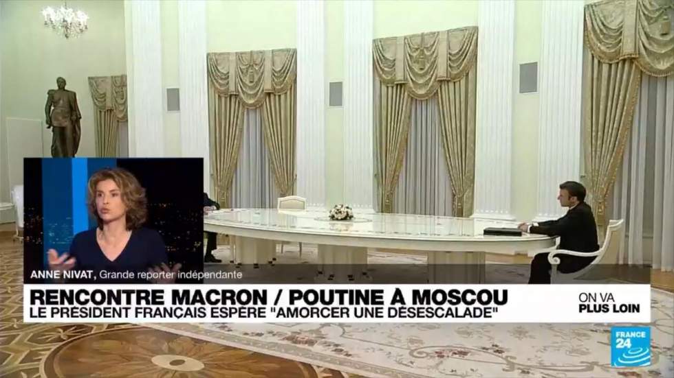 Emmanuel Macron à Moscou : faiseur de paix ?