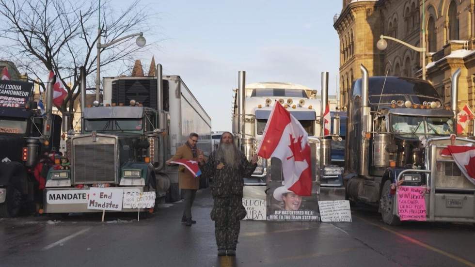 Canada : la mobilisation des camionneurs provoque une crise politique