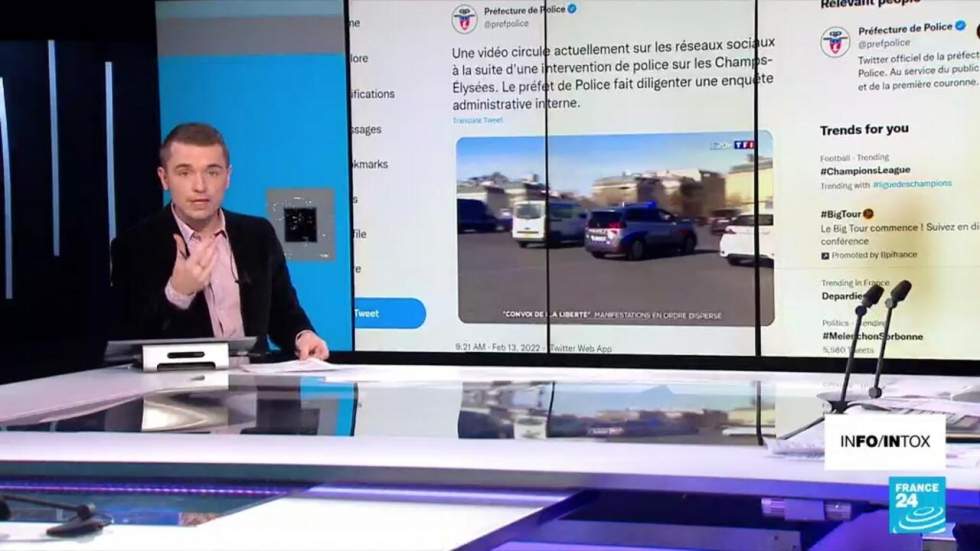 France : "Convois de la liberté" vers Paris et violences policières France : "Convois de la liberté" vers Paris et violences policières