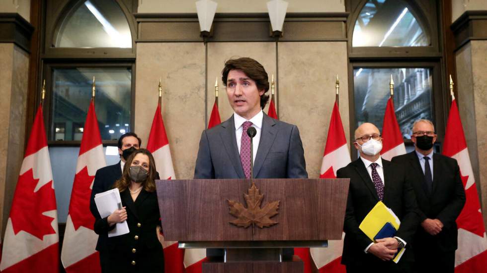 "Convoi de la liberté" : au Canada, le recours à la loi d’urgence surprend et divise "Convoi de la liberté" : au Canada, le recours à la loi d’urgence surprend et divise