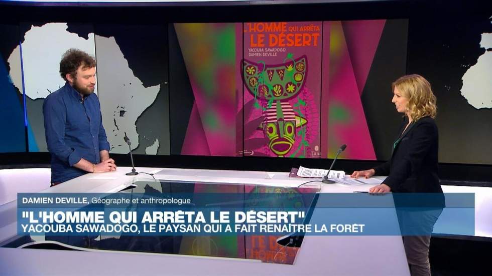 "L'homme qui arrêta le désert", l'histoire de Yacouba Sawadogo contée par Damien Deville