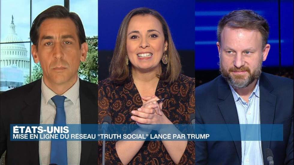 États-Unis : début de la mise en ligne du réseau "Truth social" lancé par Donald Trump