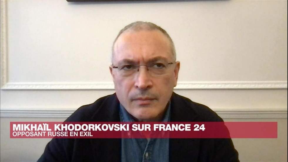 Pour l'opposant russe Mikhaïl Khodorkovski, "l'invasion de l'Ukraine est un suicide pour Poutine"