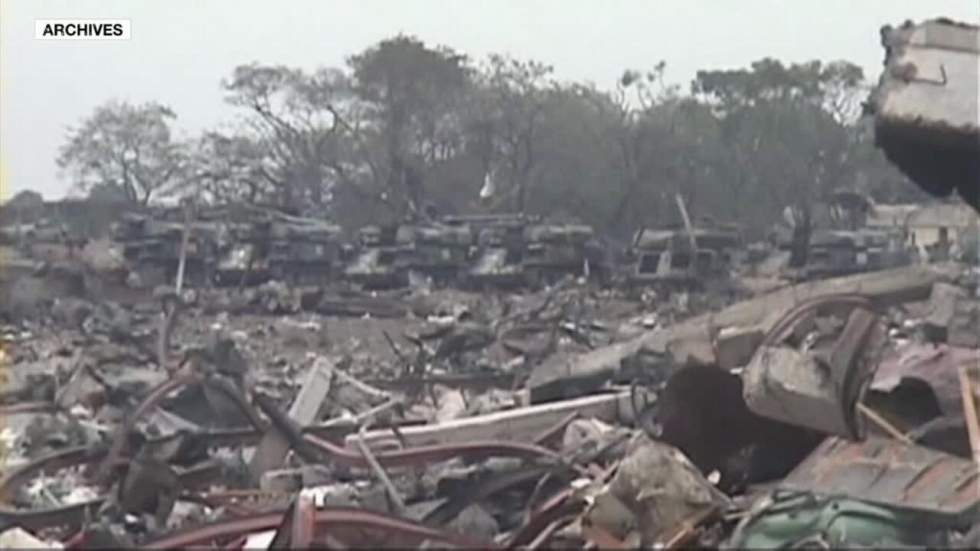 Congo-Brazzaville : dix ans après l'explosion du dépôt d'armes de Mpila Congo-Brazzaville : dix ans après l'explosion du dépôt d'armes de Mpila