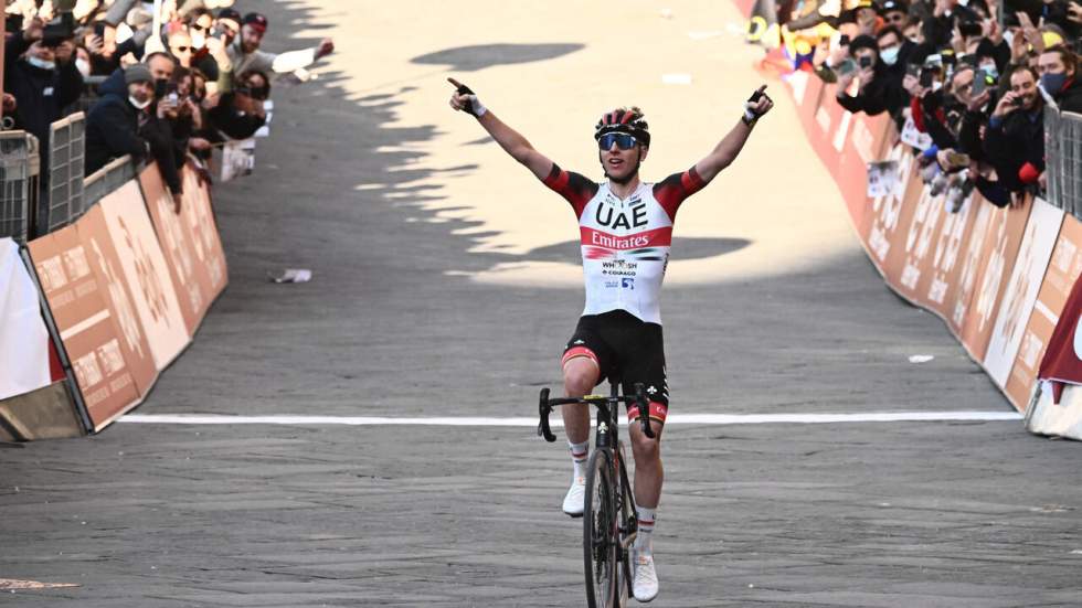 Cyclisme : Tadej Pogacar s'adjuge les Strade Bianche