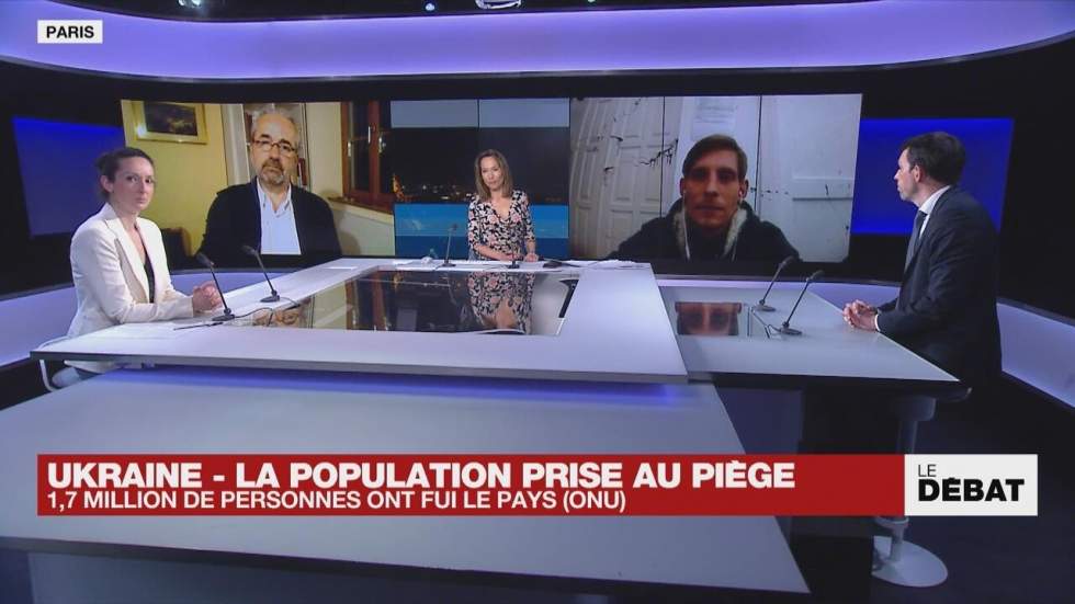 En Ukraine, la population prise au piège : 1,7 million de personnes ont fui le pays (ONU)