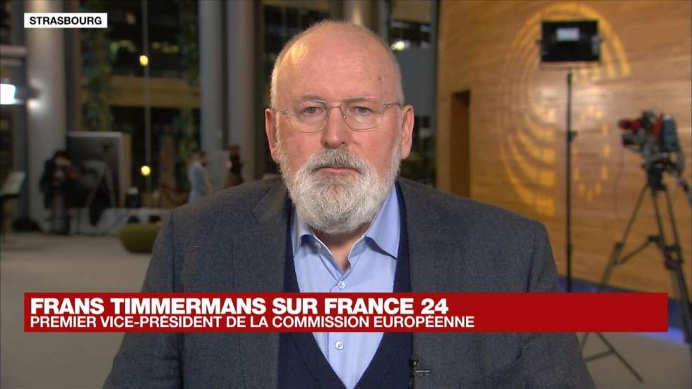 F. Timmermans, vice-président de la Commission européenne : toutes les sanctions sont "sur la table"