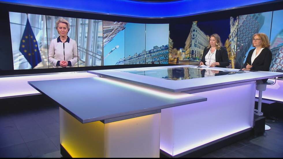 Ursula von der Leyen : en Ukraine, "la démocratie se dresse contre l’autocratie" Ursula von der Leyen : en Ukraine, "la démocratie se dresse contre l’autocratie"