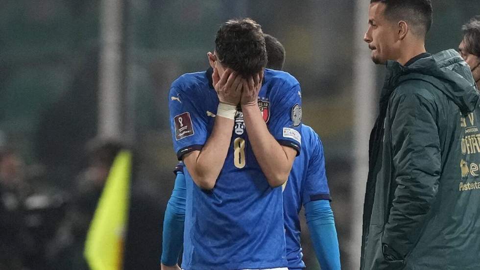 Mondial-2022 : l'Italie, championne d'Europe en titre, éliminée par la Macédoine du Nord