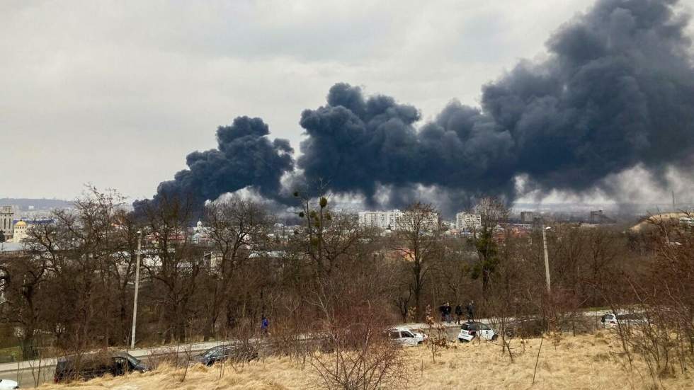 Lviv touchée par des frappes russes sur un dépôt de carburants, au moins cinq blessés