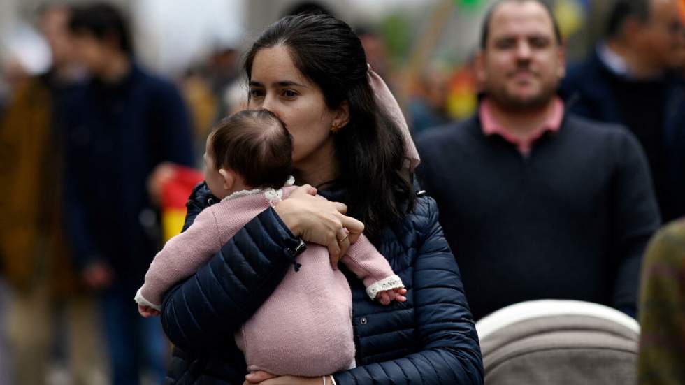 À Madrid, des milliers de manifestants anti-avortement dans la rue